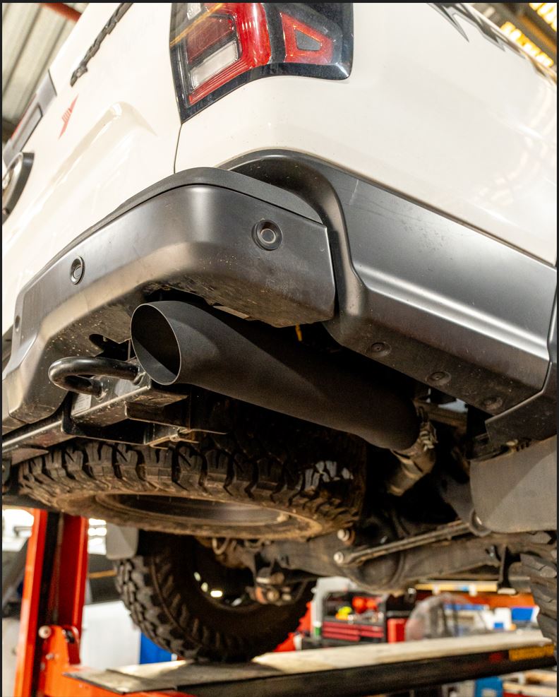 2022+ Next Gen RAPTOR 4" Exhaust Tips Meredith Metalworks