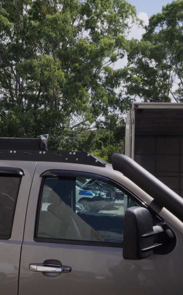 GMC Sierra Denali (2007-2014) Dual Cab Slim Line Roof Rack