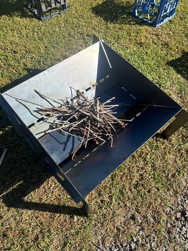 Rectangle MMW Collapsible Fire Pit
