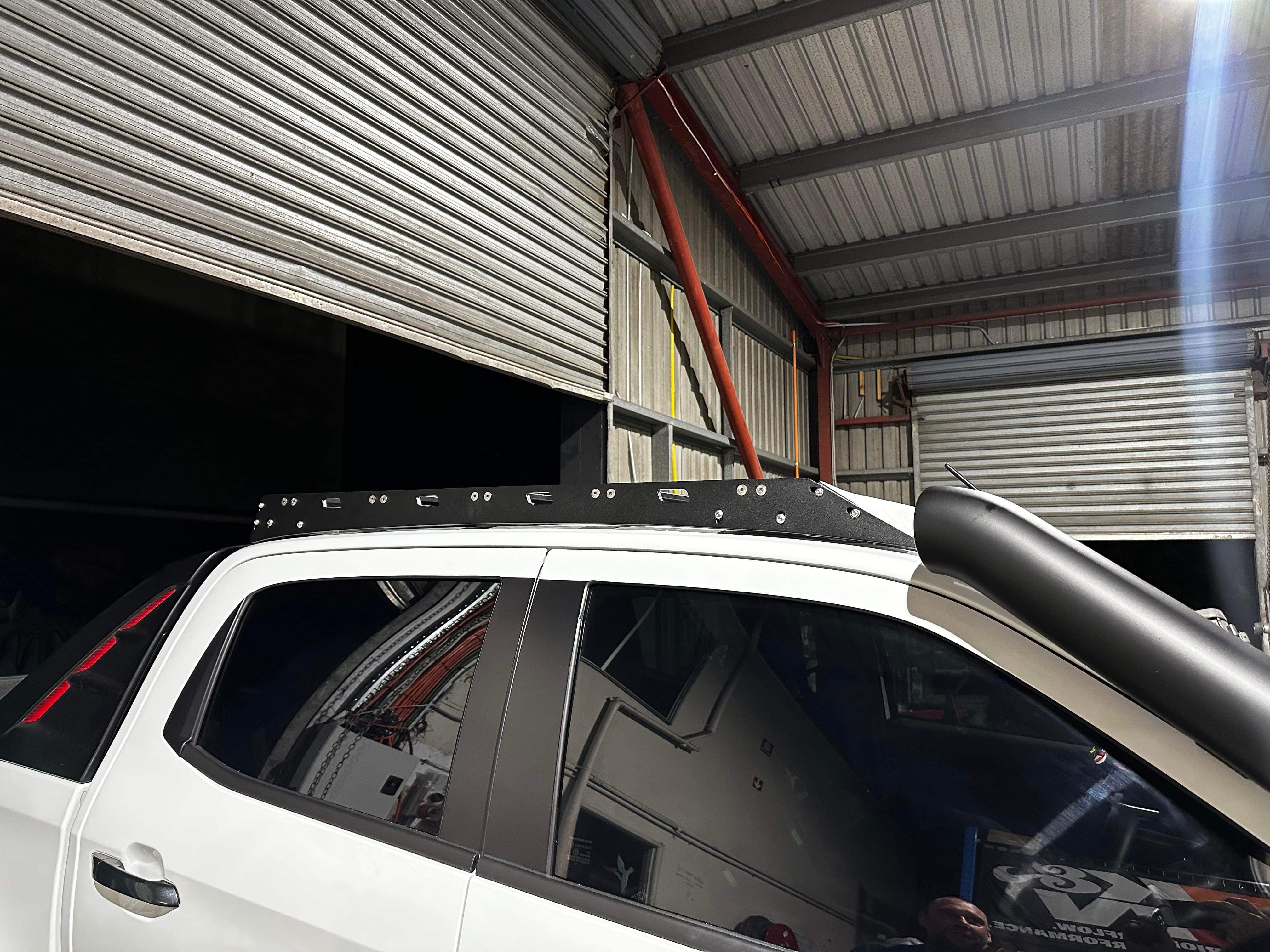 2021+ DMAX Dual Cab Slim Line Roof Rack Meredith Metalworks