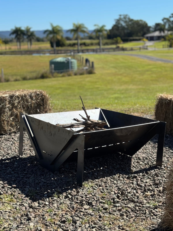 Rectangle MMW Collapsible Fire Pit