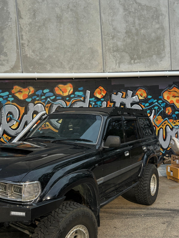 80 Series Landcruiser Slim Line Roof Rack