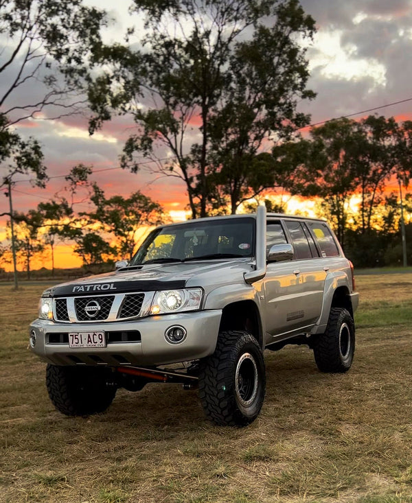 GU Patrol (Y61) 4" Stainless Steel Snorkel Kit