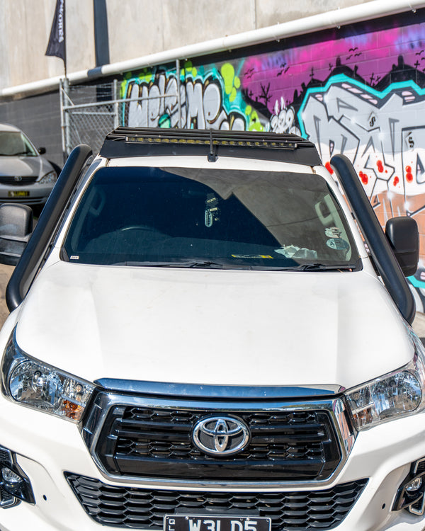 TWIN/DUAL N80 Hilux (2015+) 4" Stainless Steel Snorkels Kit
