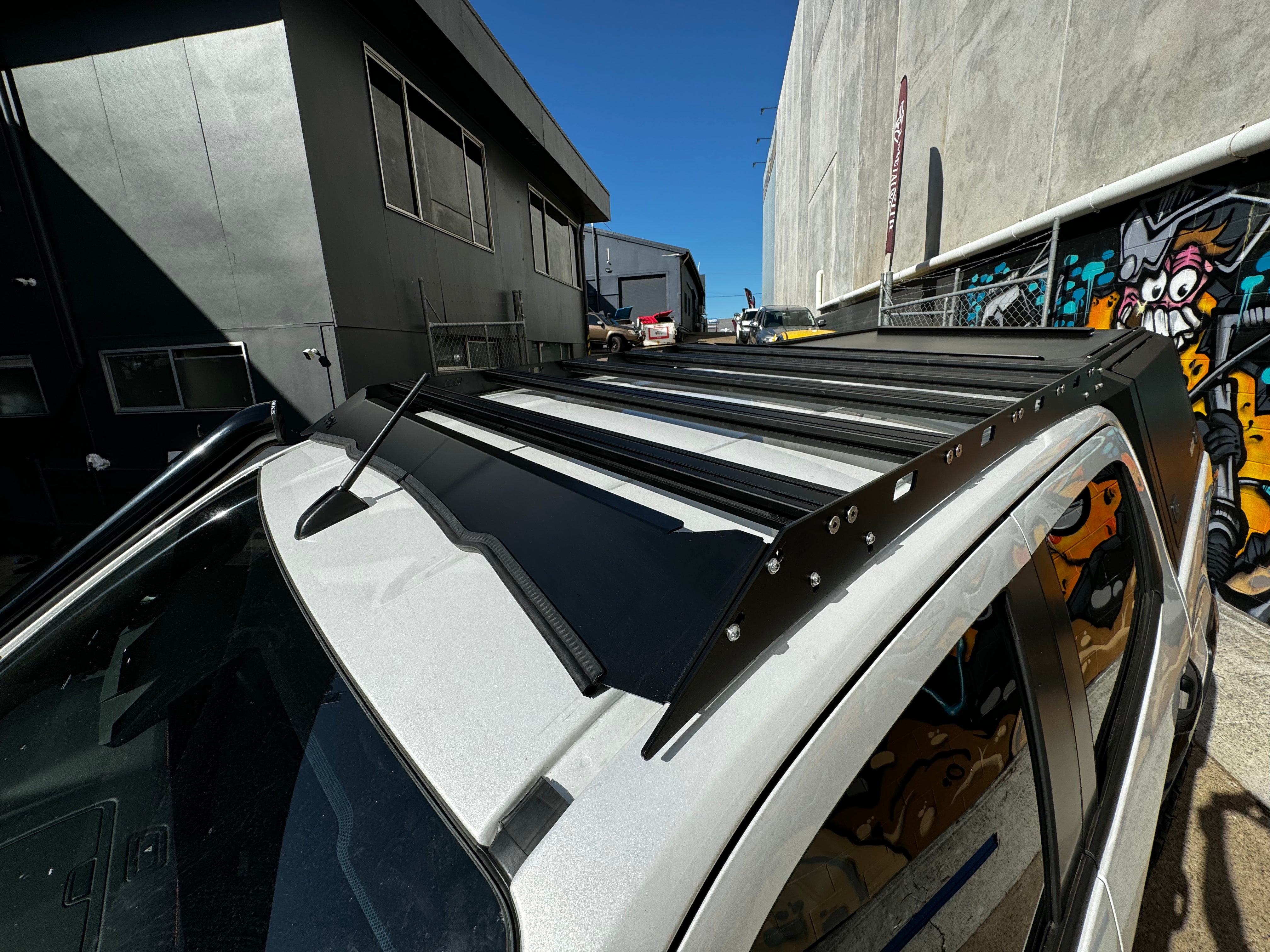 2021 DMAX Dual Cab Slim Line Roof Rack