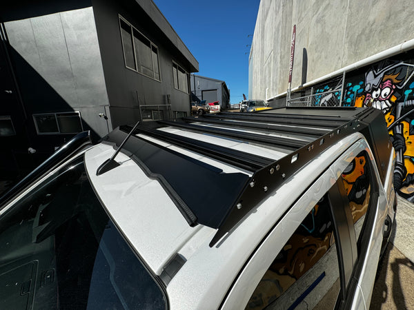 2021+ DMAX Dual Cab Slim Line Roof Rack