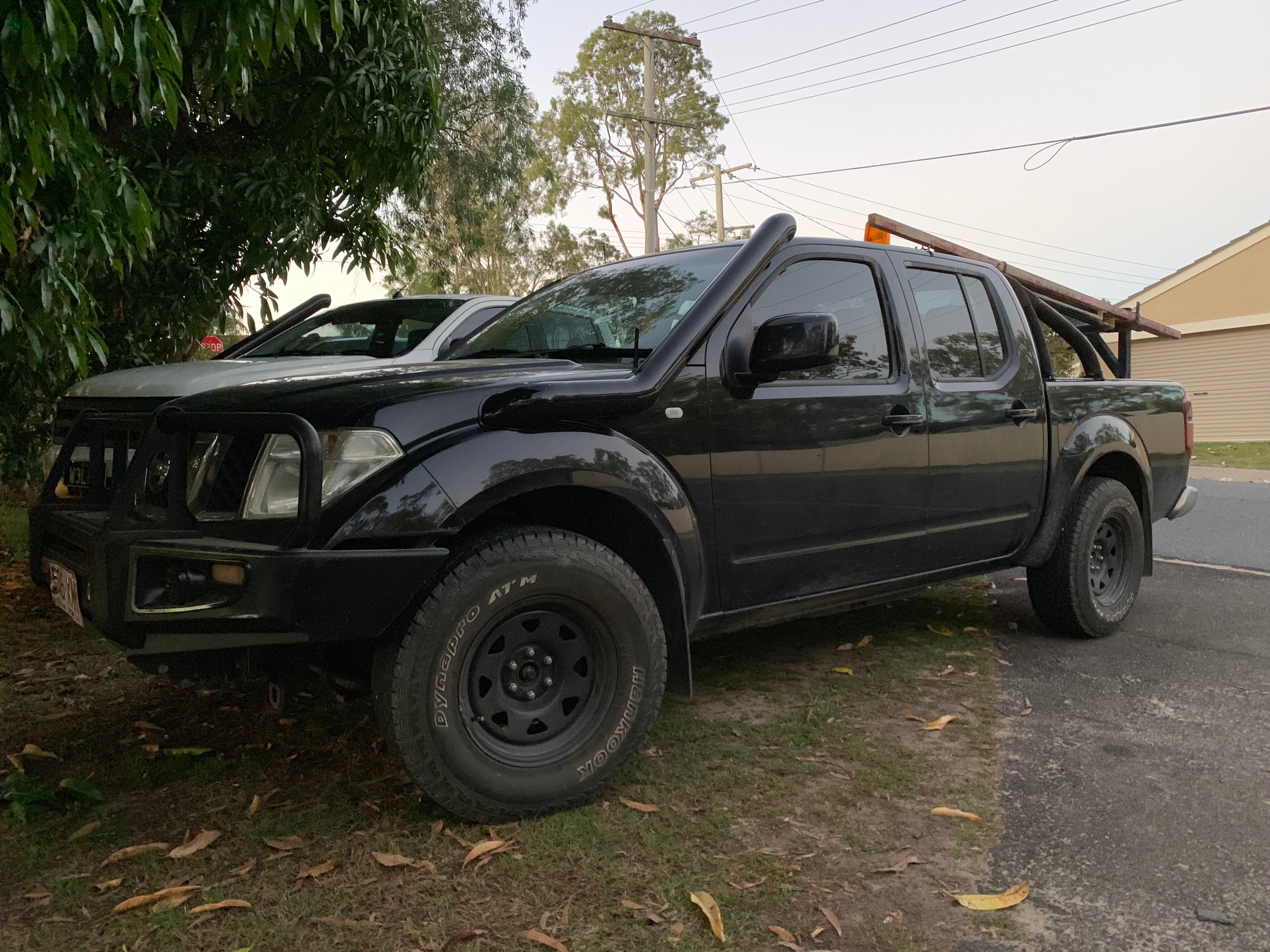 D40 Navara (20042015) 4" Stainless Steel Snorkel Kit Meredith Metalworks